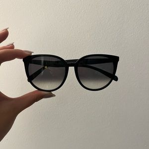 Celine Black Ombre Cat Eye Sunglasses
